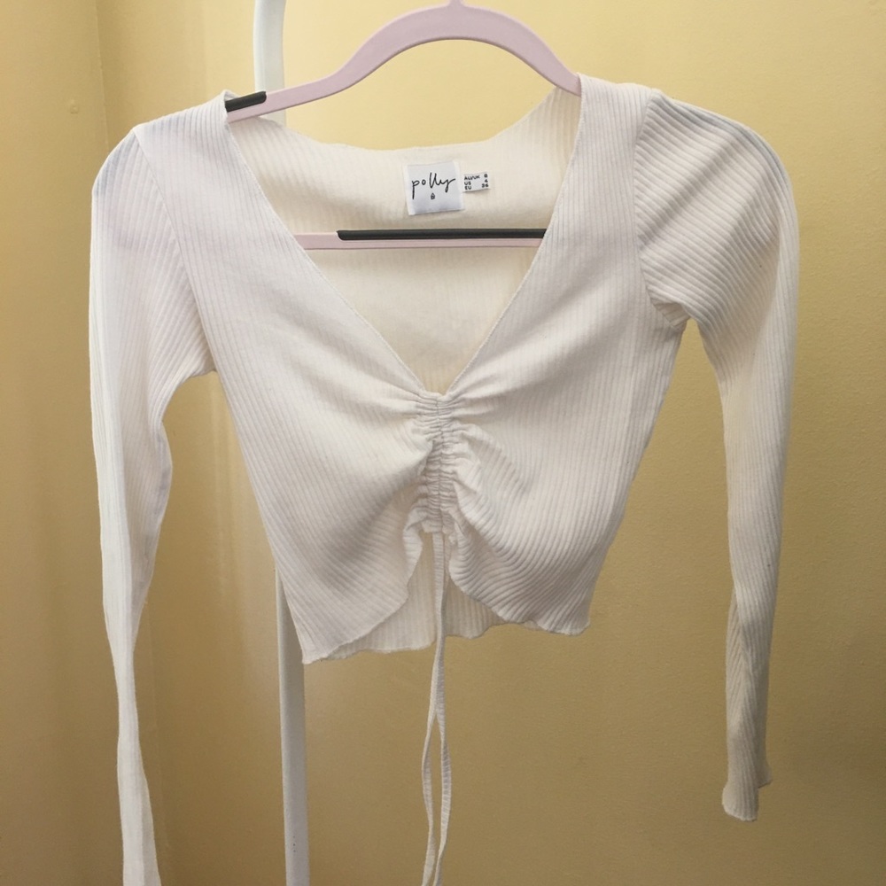 Princess Polly Pinch Me Top White